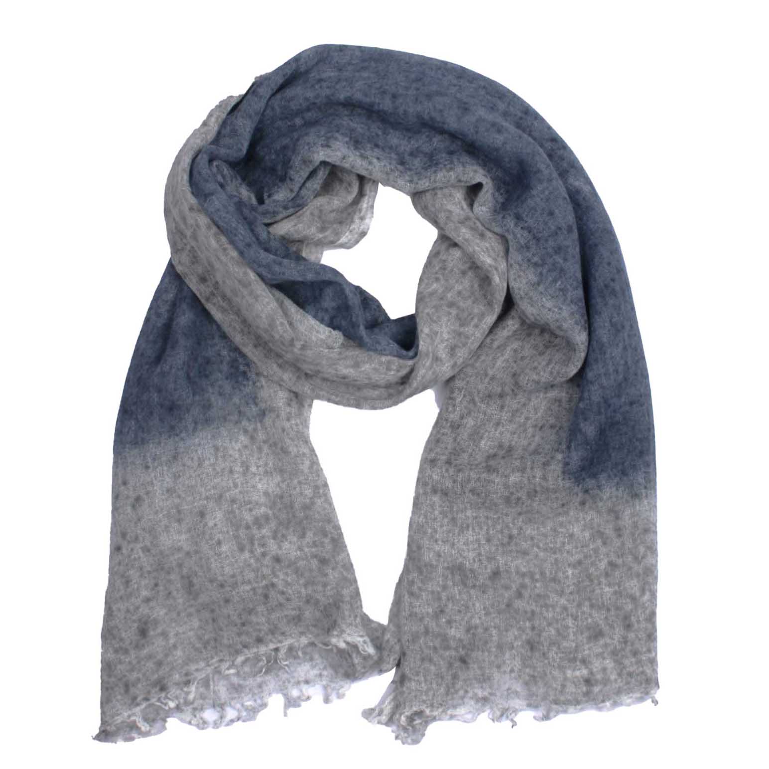 Alice & Lily 2 Tone Wool Blend Scarf