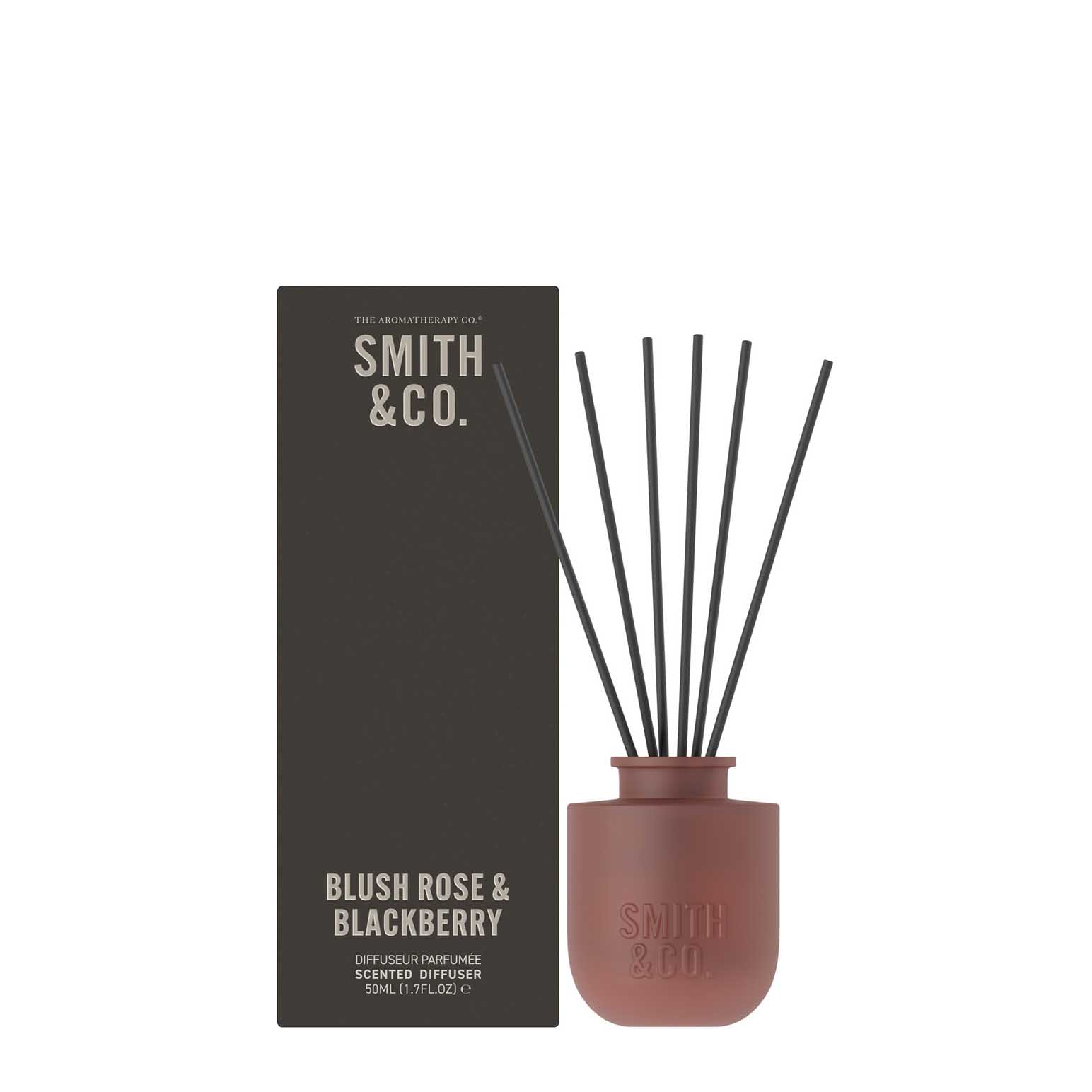 Smith & Co. Blush Rose & Blackberry Reed Diffuser 50ml