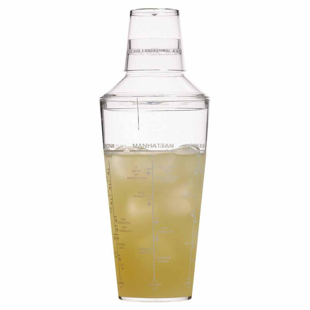 Barcraft Cocktail Shaker 700ml Acrylic Gift Boxed