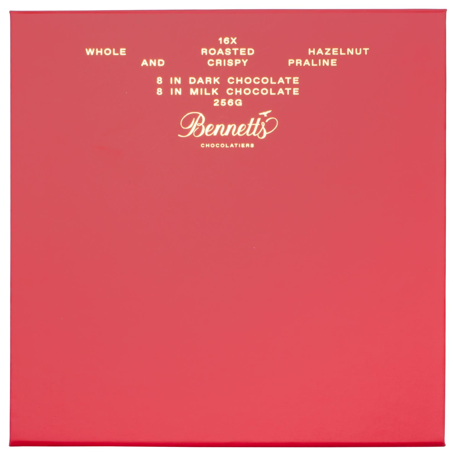 Bennetts of Mangawhai 16 Whole Roasted Hazelnut & Crispy Praline 256g