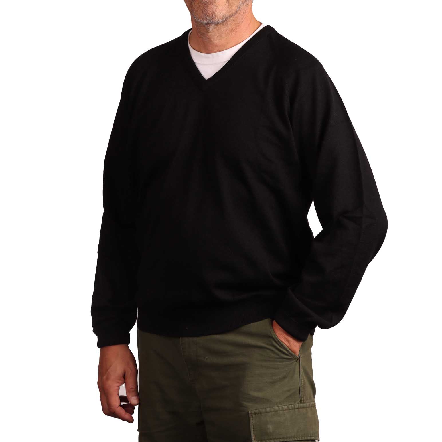 Silverdale Super 250s Fashioned Vee Neck Jersey