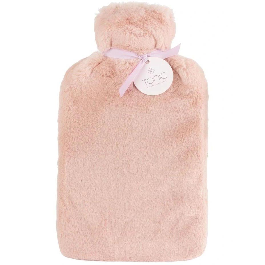 Tonic Deluxe Hot Water Bottle Dusty Rose