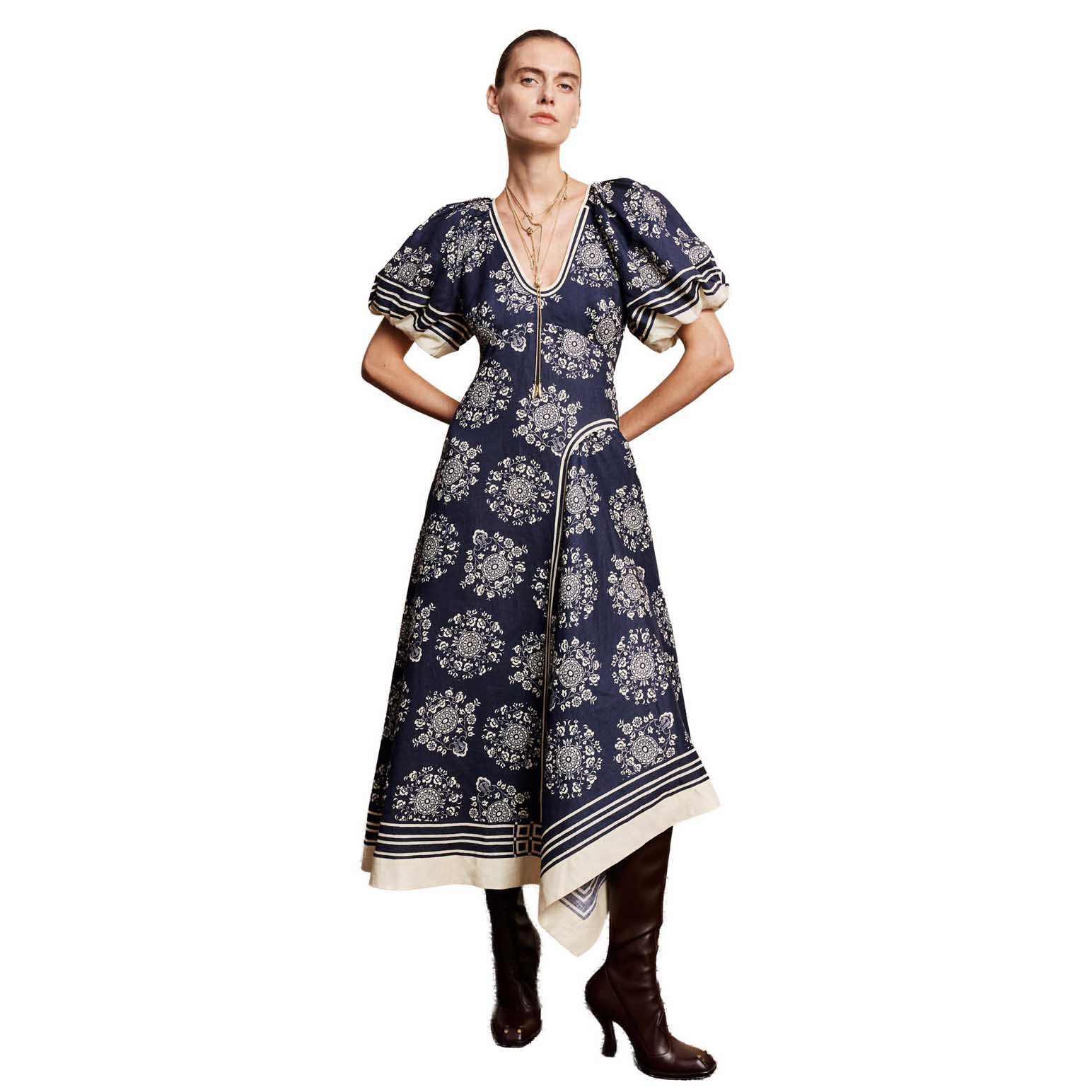 AL&Eacute;MAIS Banderra Midi Dress
