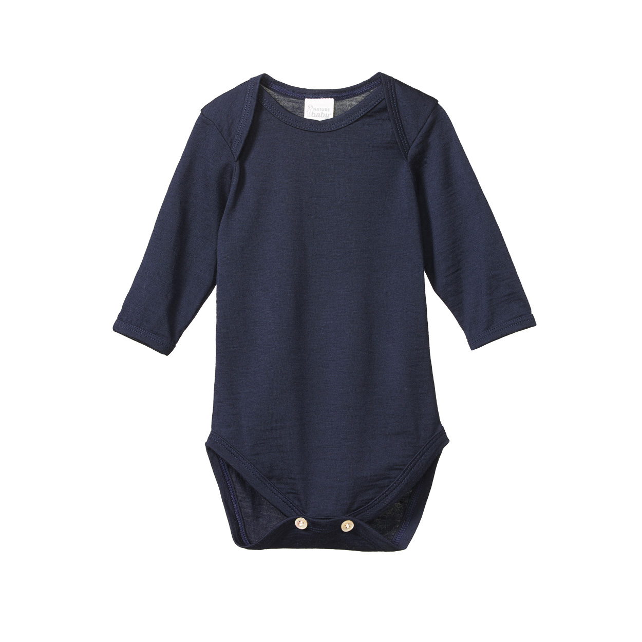 Nature Baby Long Sleeve  Merino Bodysuit