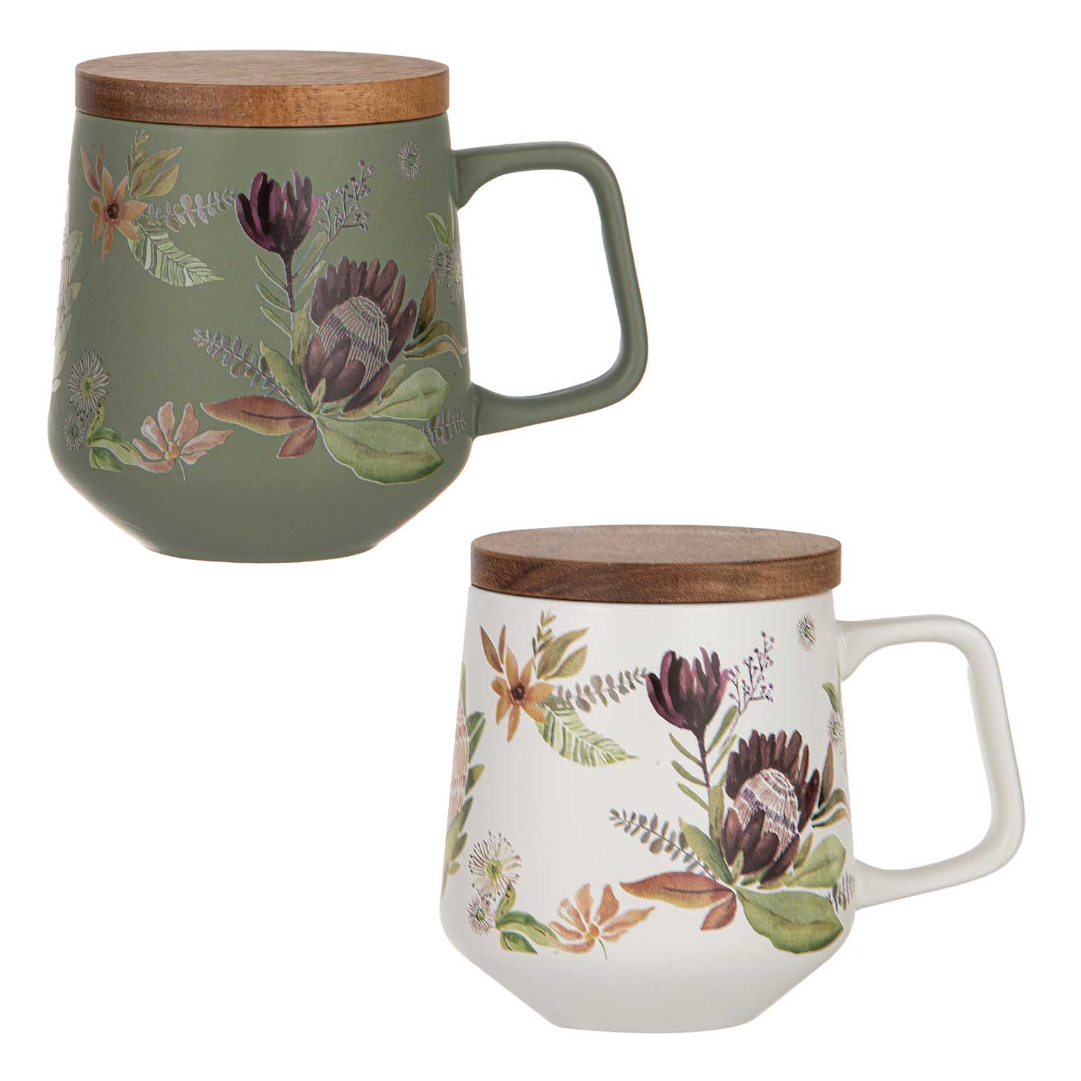 Ladelle Leura Mug & Coaster Set