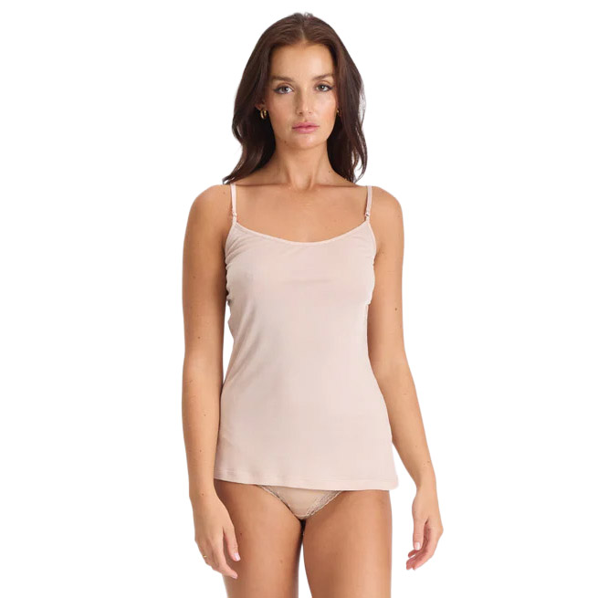 Baselayar Silk Jersey Camisole