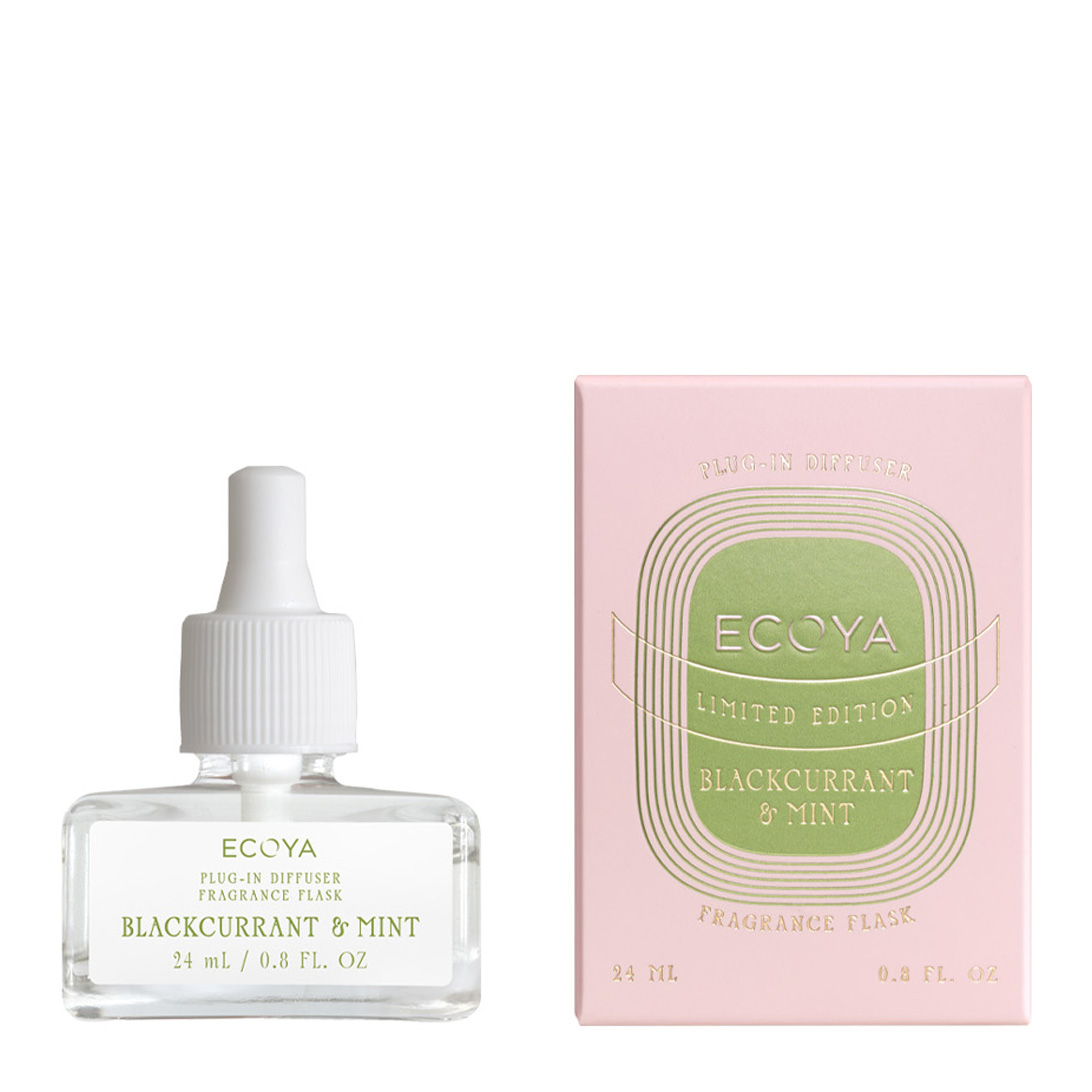 ECOYA Plug-In Diffuser Flask Blackcurrant & Mint 24ml