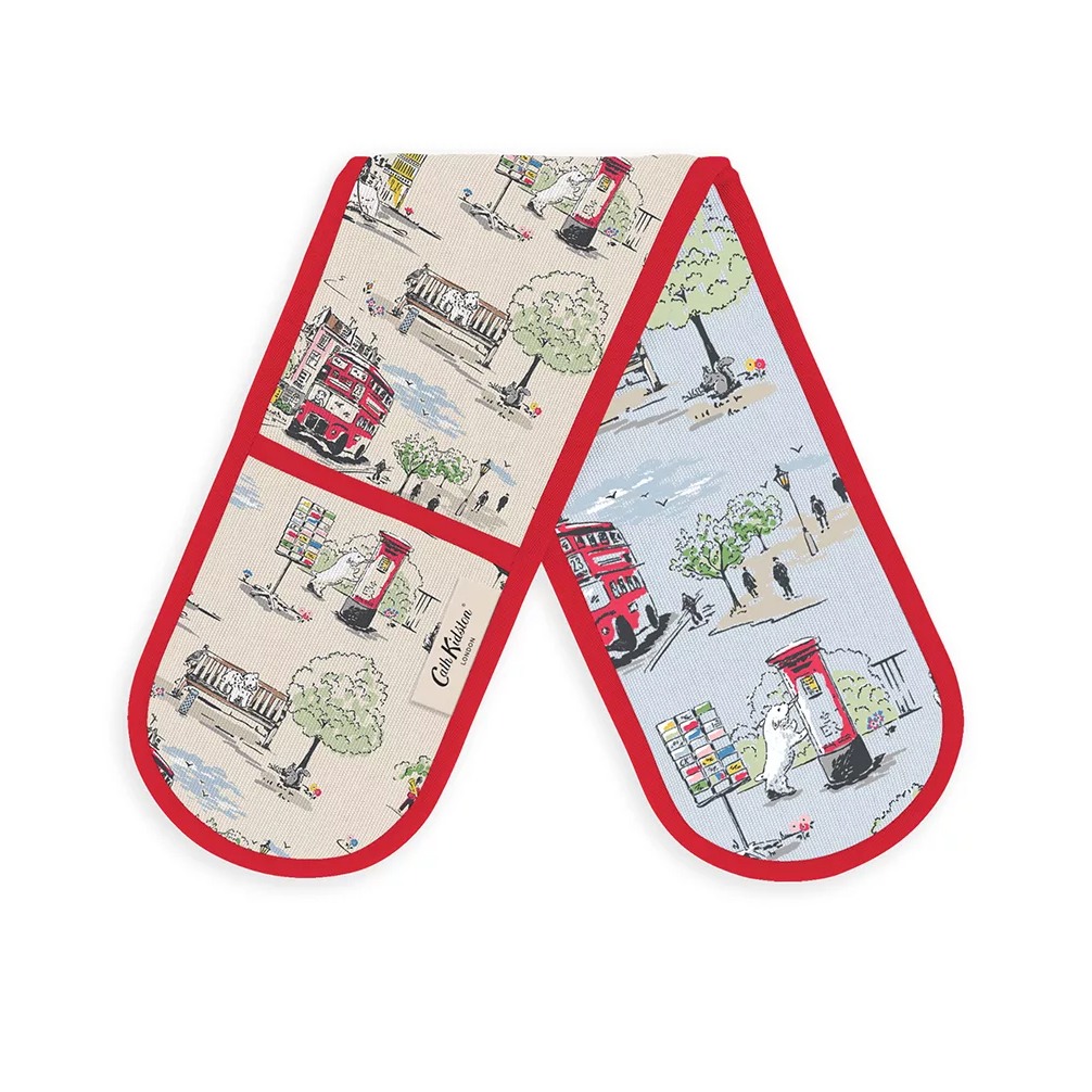 Cath Kidston Billie Goes To Town Double Oven Glove