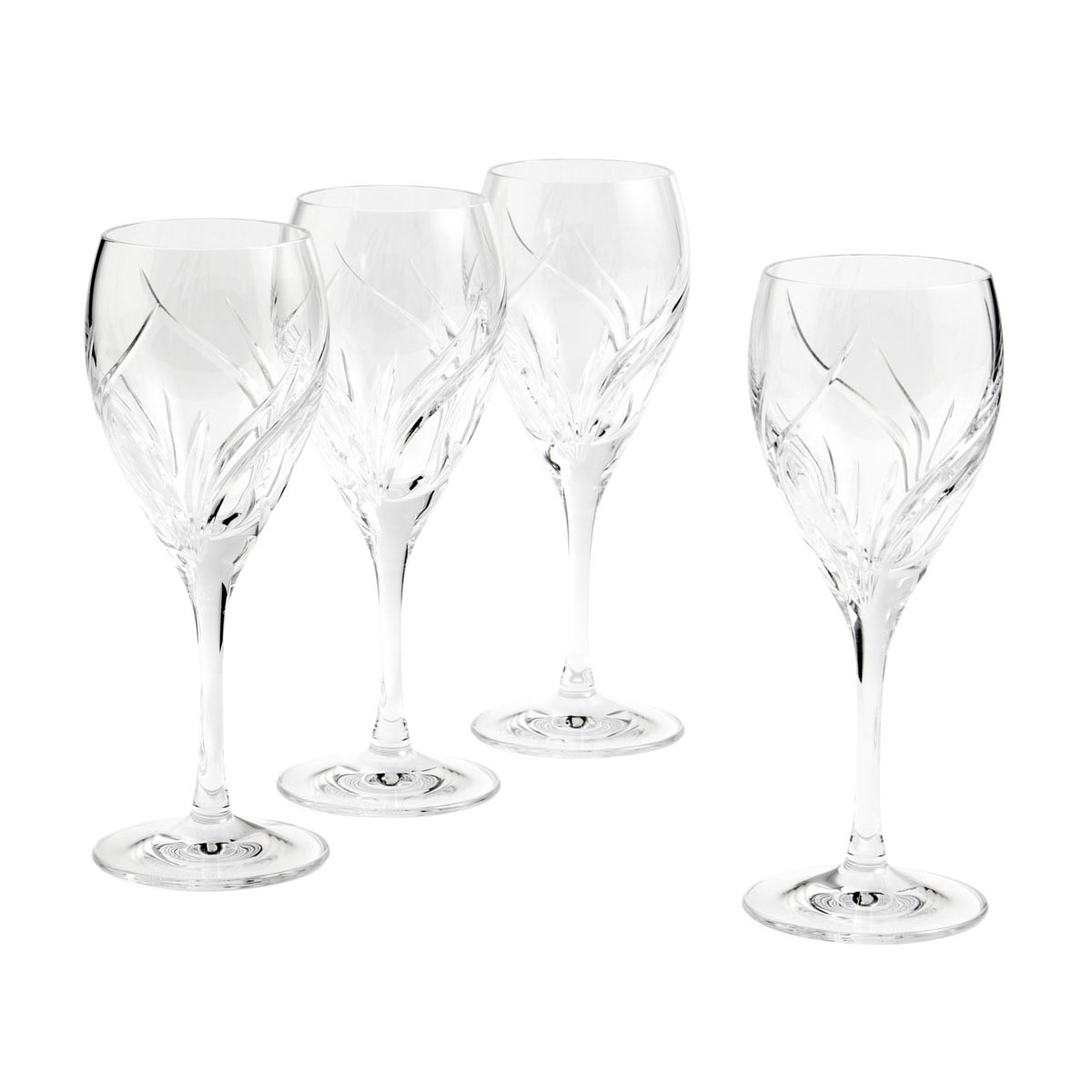 Royal Doulton Harper Crystal Glass Red Wine Set of 4