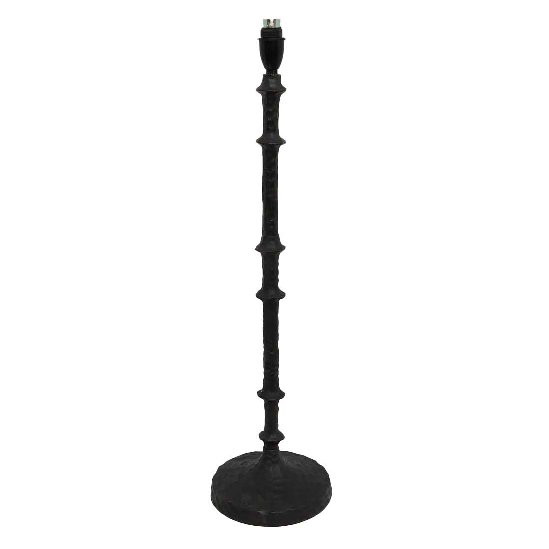 French Country Hammered Table Lamp Base