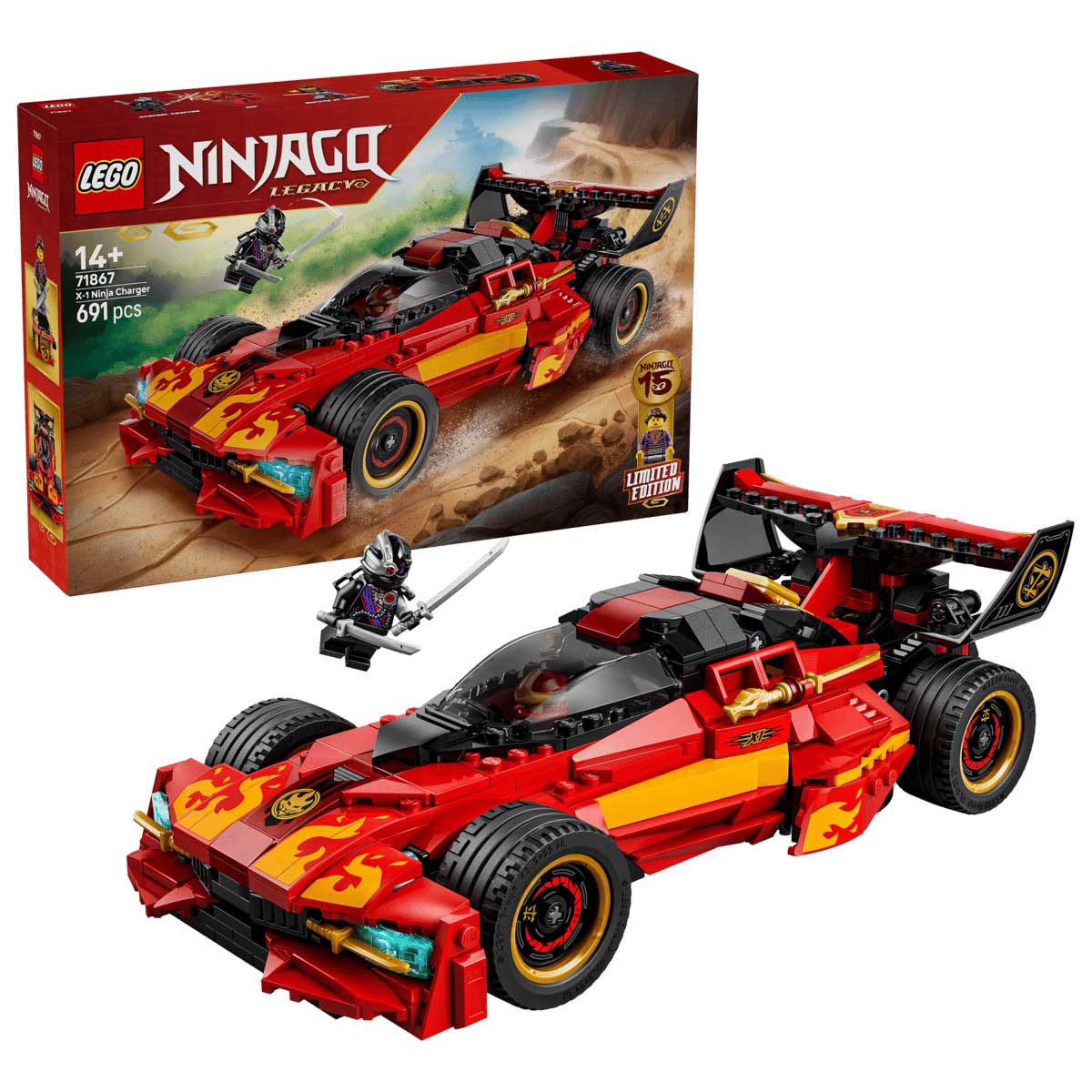 LEGO NINJAGO&reg; X-1 Ninja Charger 15th Anniversary