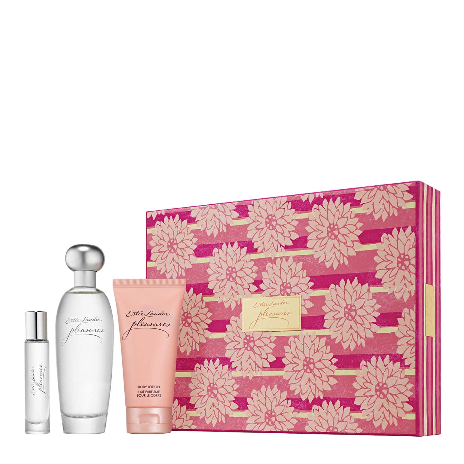 Est&eacute;e Lauder Pleasures Pleasures Deluxe Trio Fragrance Gift Set