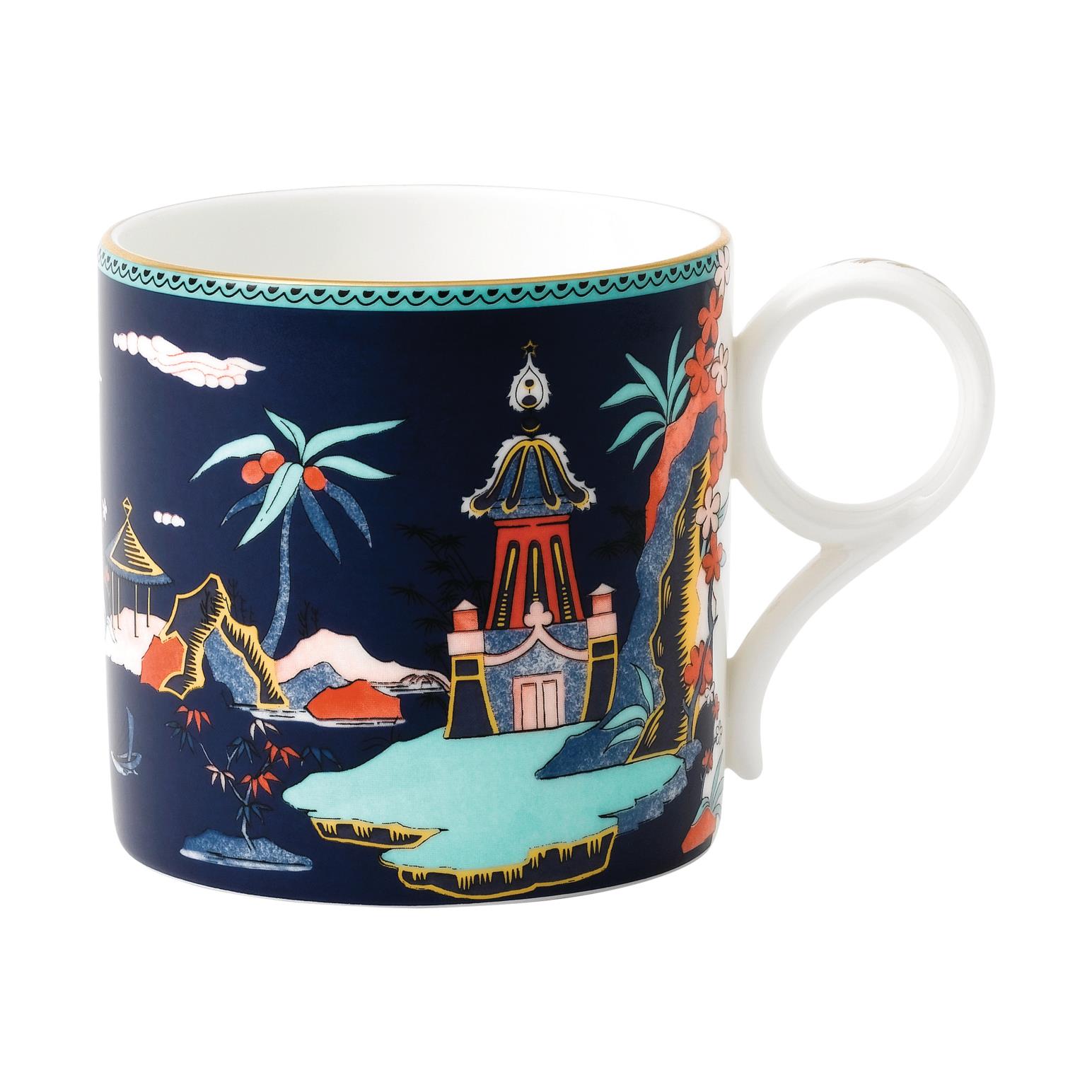 Wedgwood Wonderlust Blue Pagoda Mug