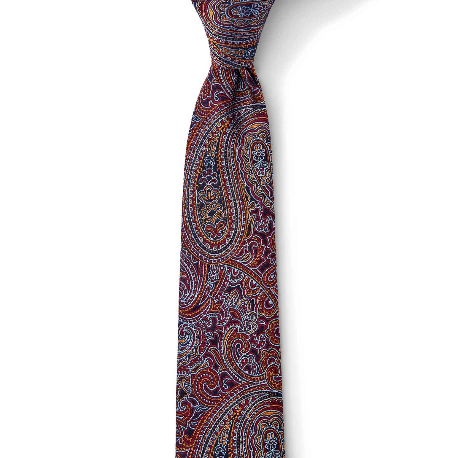 Cambridge Paisley 7.5cm Tie