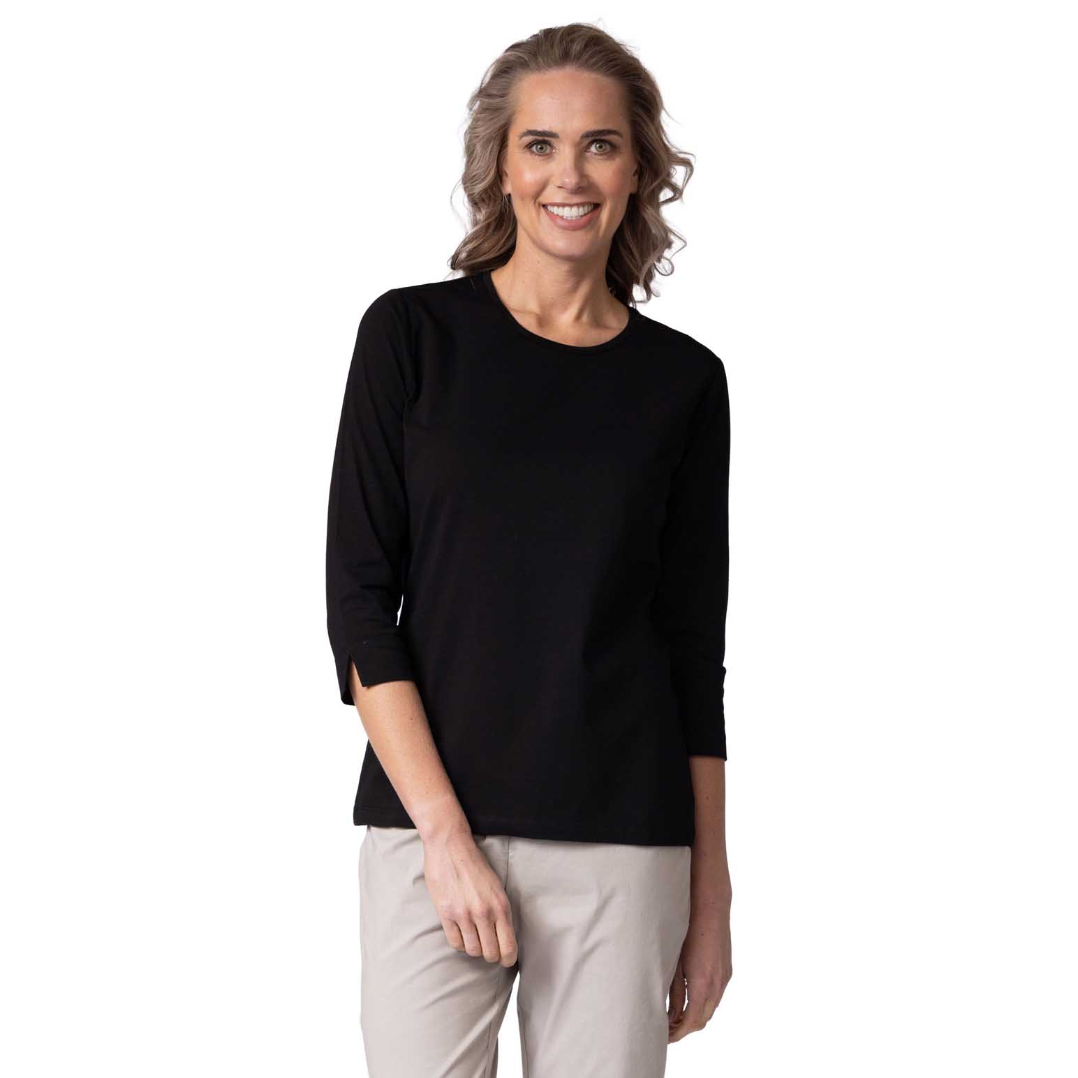 B Essentials By Ballantynes 3/4 Sleeve Tee