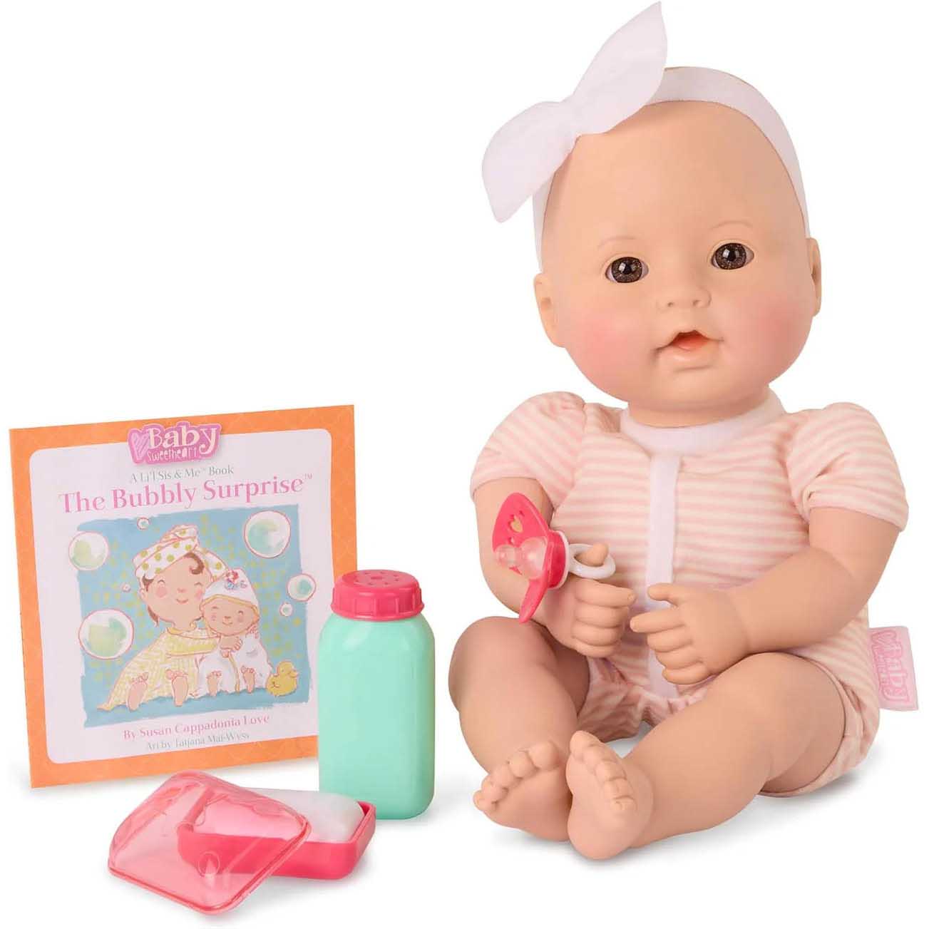 Baby Sweetheart Bed Time -12" Doll & Book