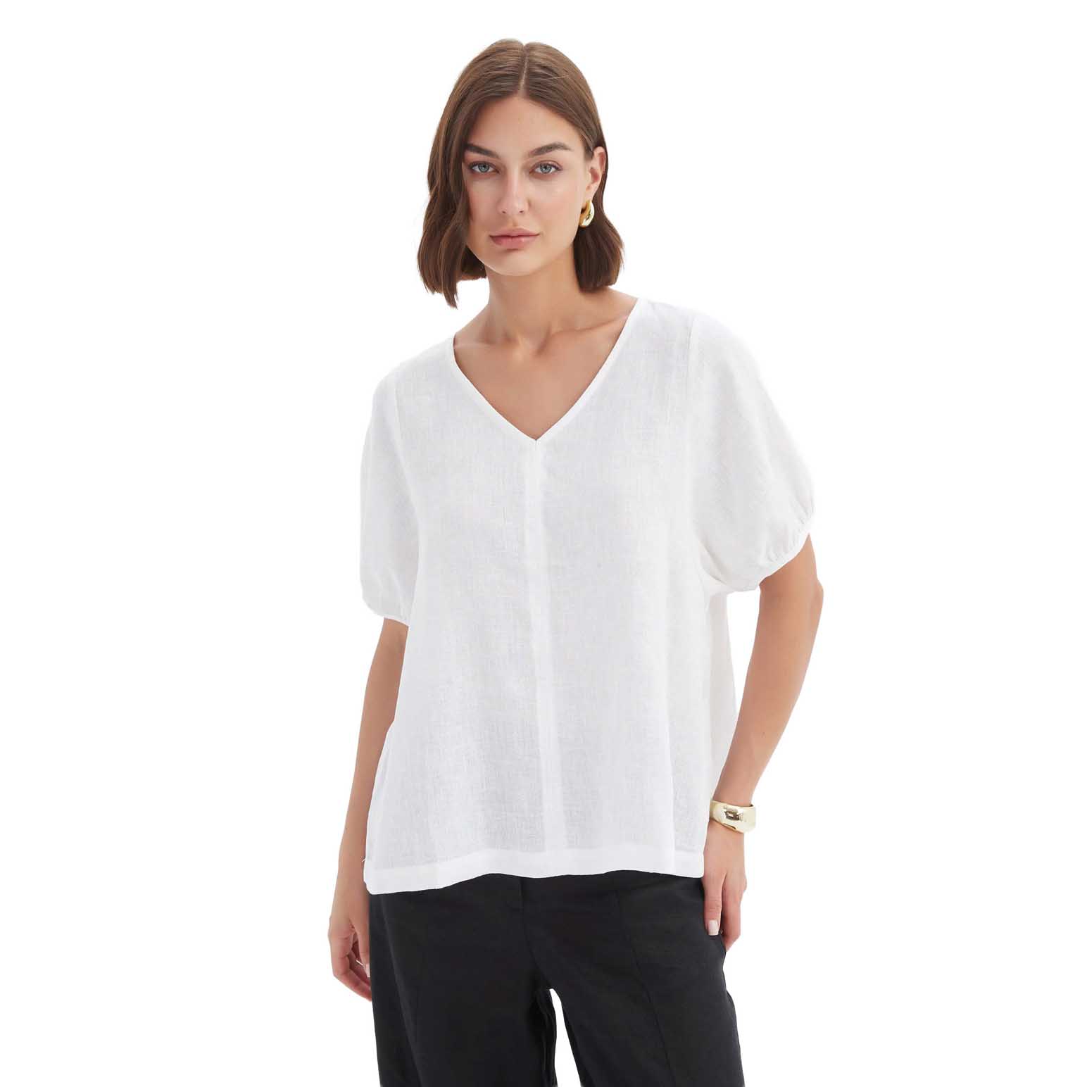 TIRELLI Bishop Sleeve Top