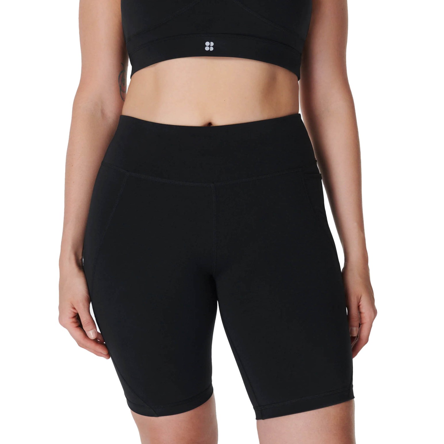 Sweaty Betty Power 9" Biker Shorts Black