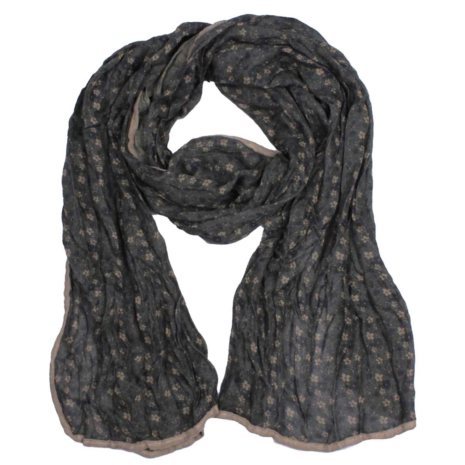 Alice & Lily Jasmine Print Crushed Scarf