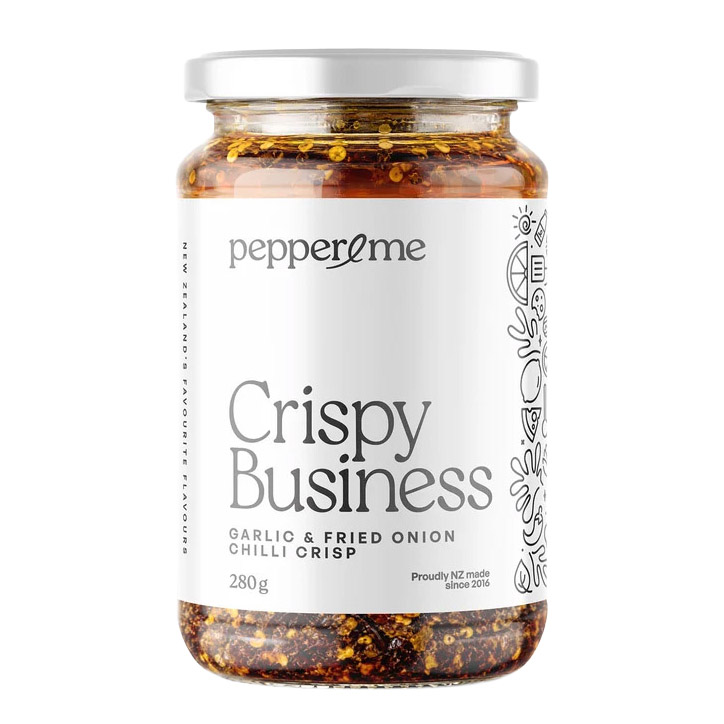 Pepper & Me Crispy Business Jar 280g