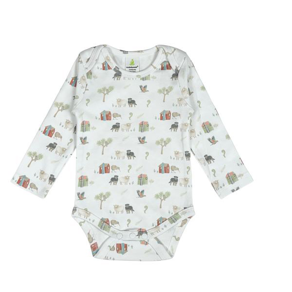 HRB Jacobi Farm Muster Long Sleeve Bodysuit