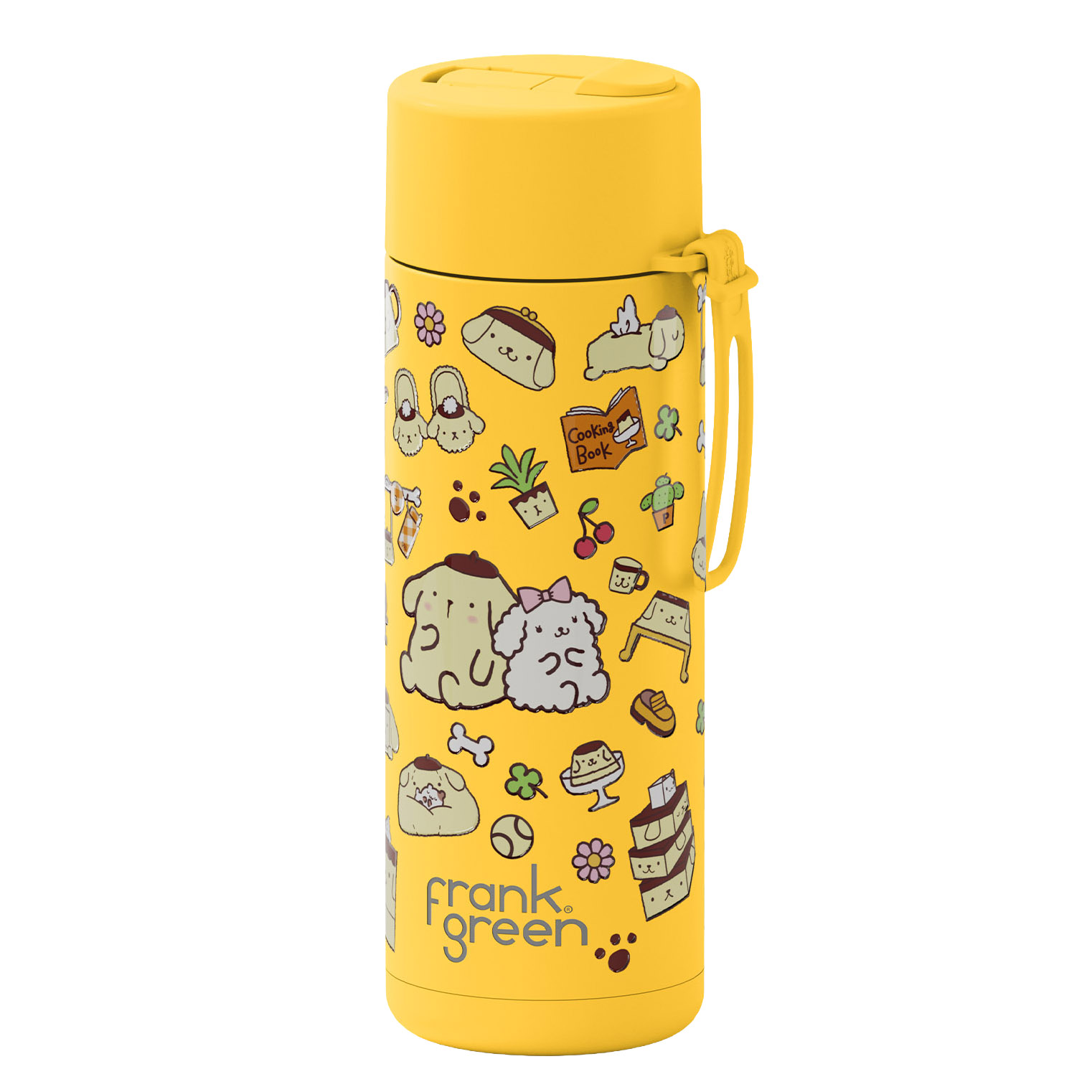 frank green 20oz Reusable Bottle Pompompurin w Flip Straw Lid