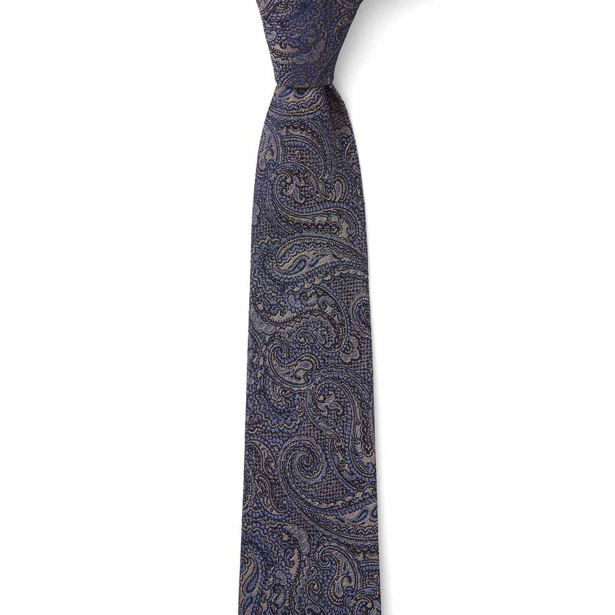 Cambridge Matte Paisley 7.5cm Tie