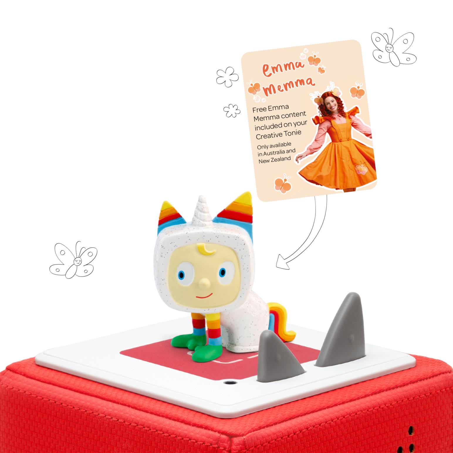 tonies Creative-Tonie - Unicorn x Emma Memma Blank tonie Audio Character