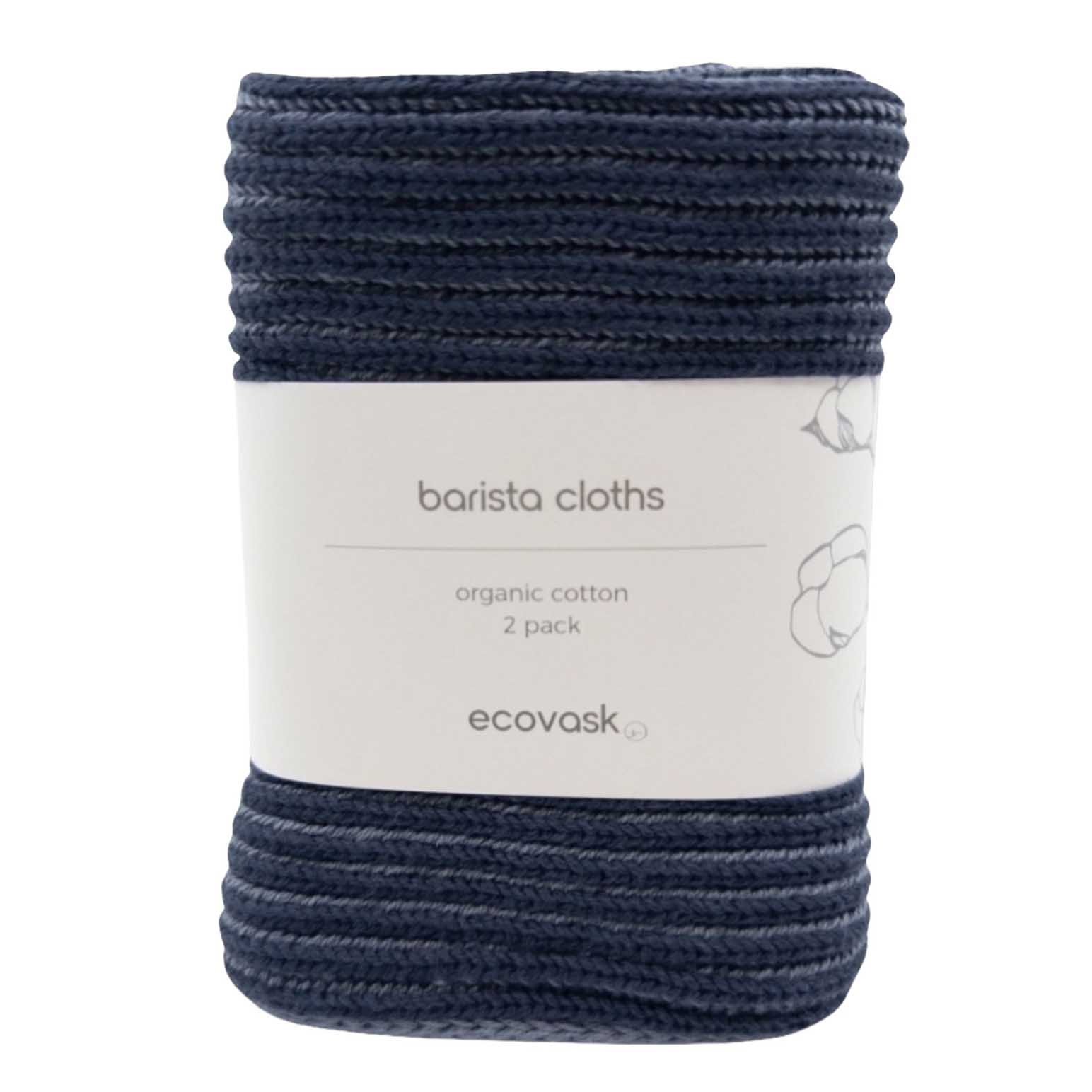 Ecovask Barista Cloths Pack Of 2