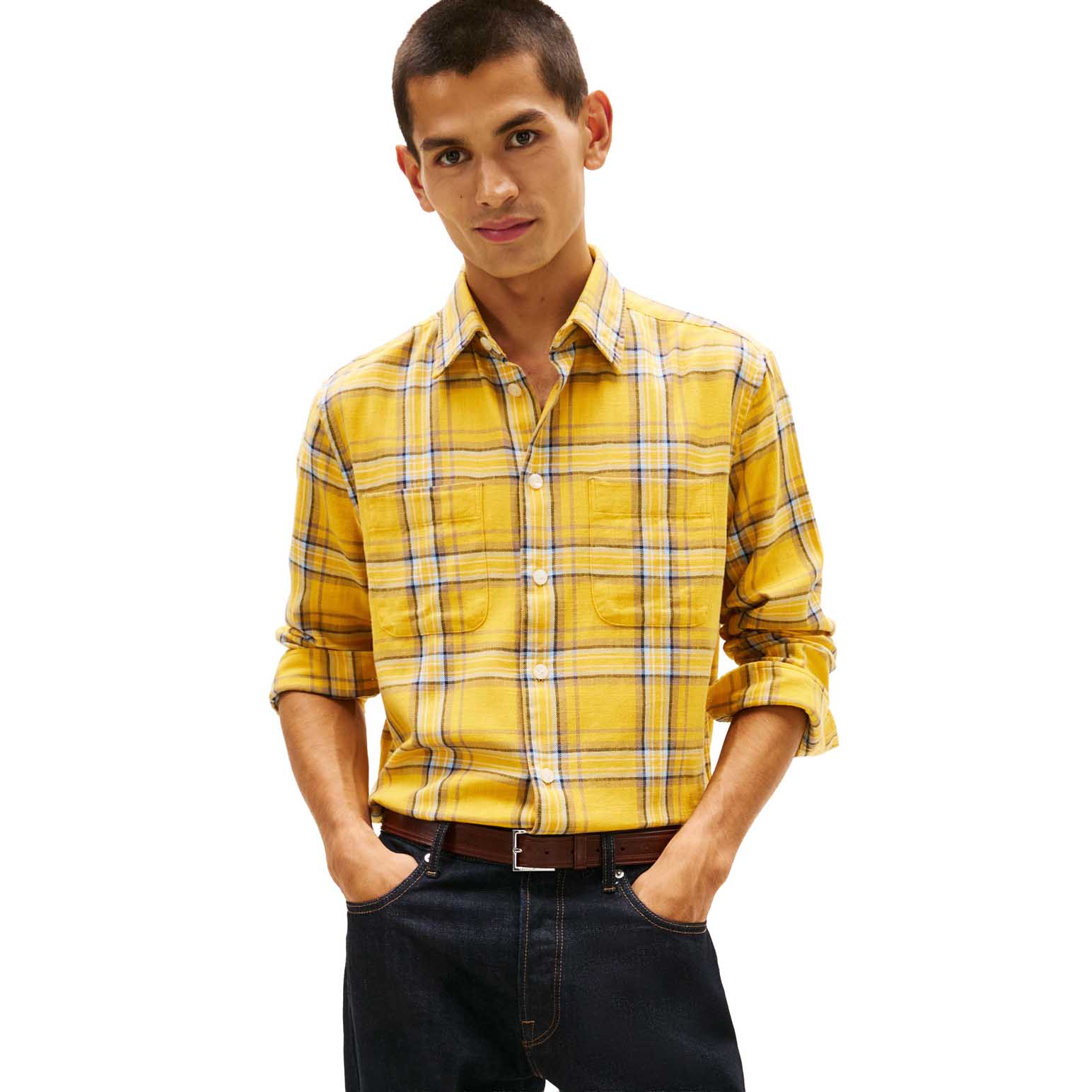 Tommy Hilfiger Slub Twill Check Rlx Shirt