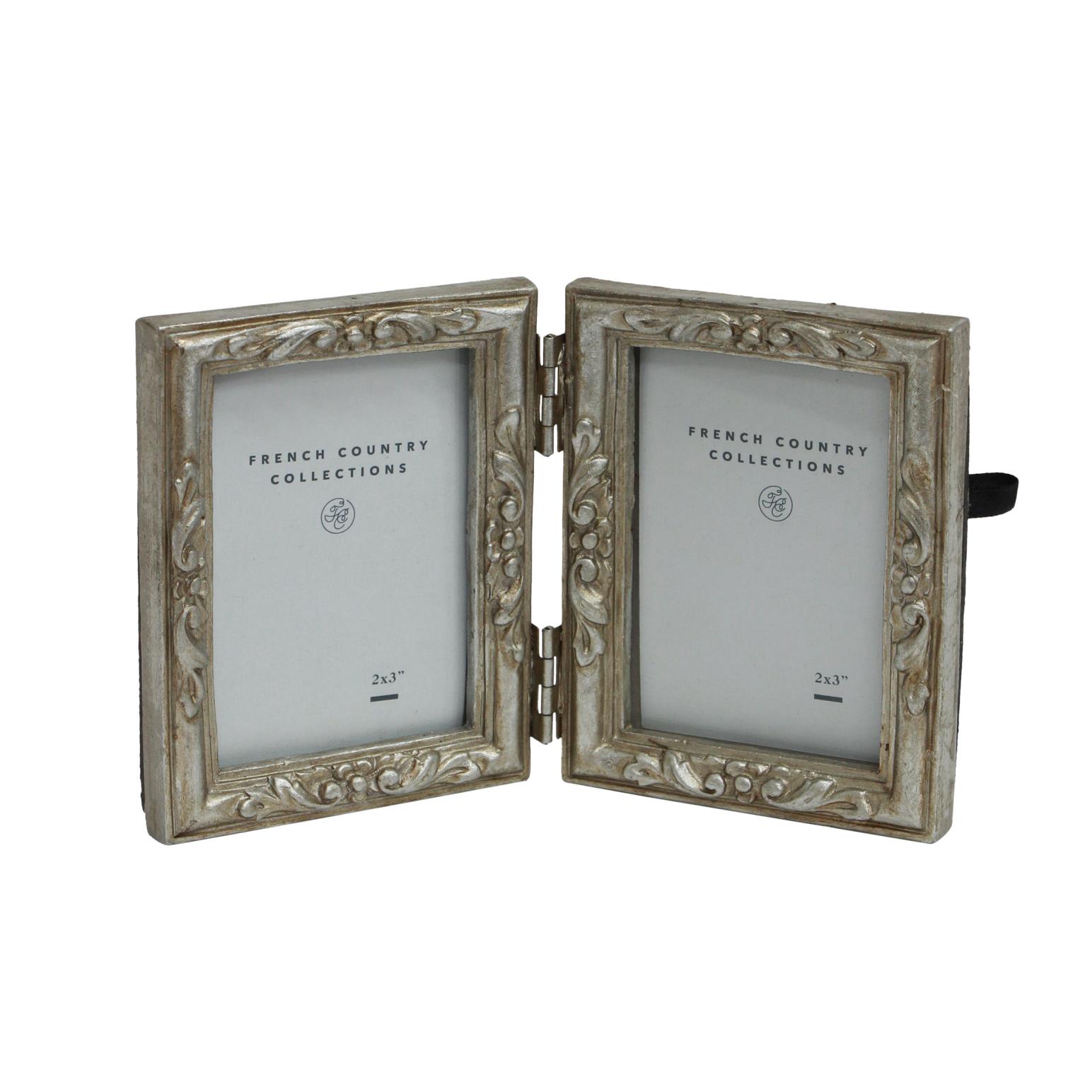 French Country Emma Double Photo Frame 2x3"