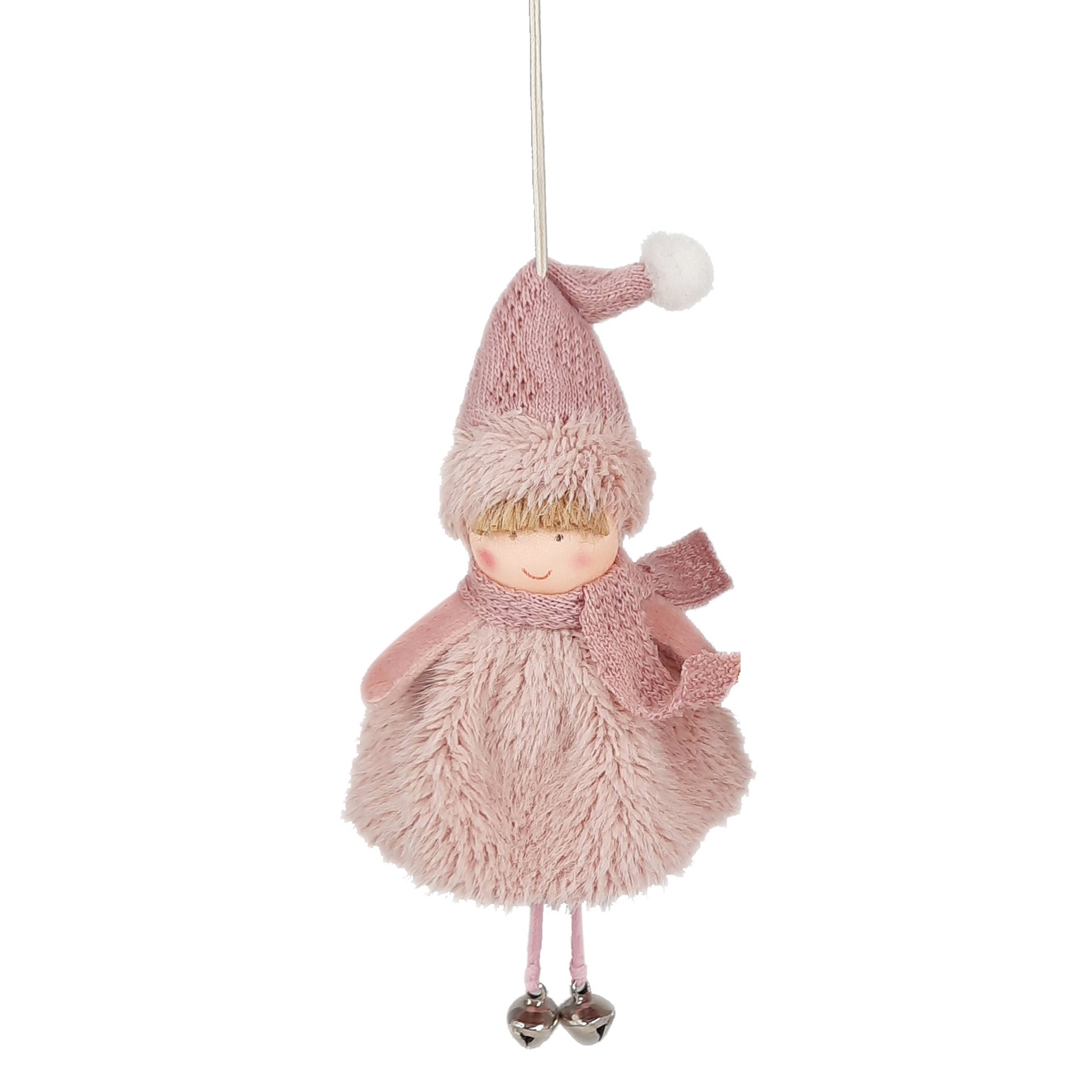 Fairy With Bells - Pink Boy 17cm