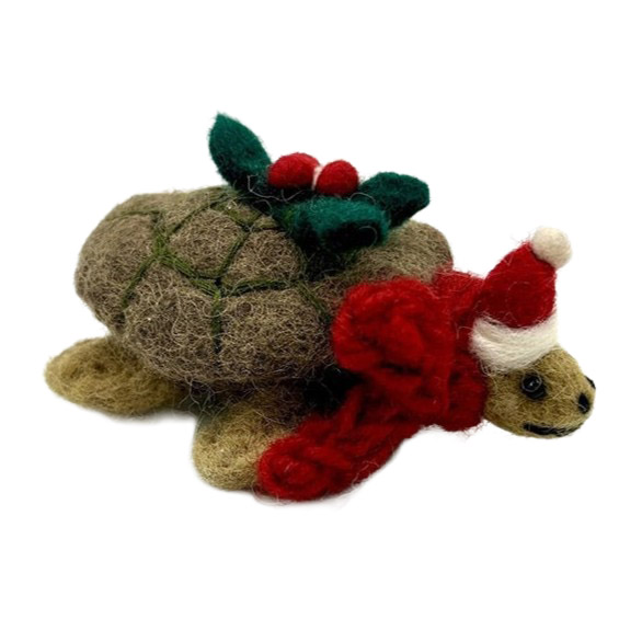 Amica Felt Noel Tortoise 10cm