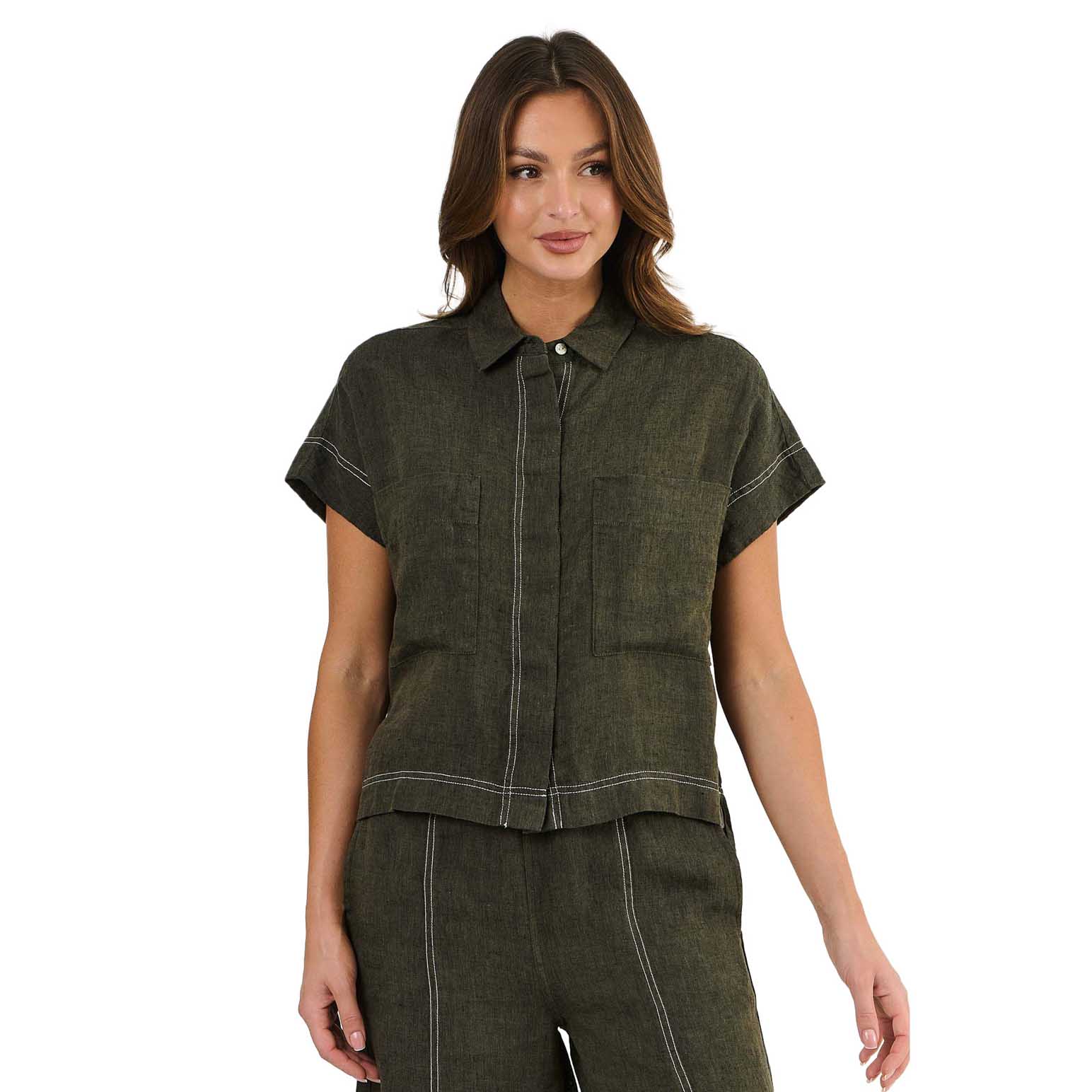 Naturals By O & J Licorice Shirt