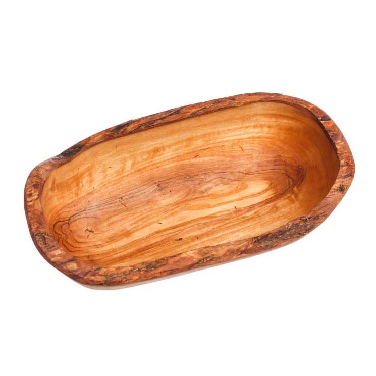Selbrae House Olive Wood - Rustic Serving Bowl Med 27cm