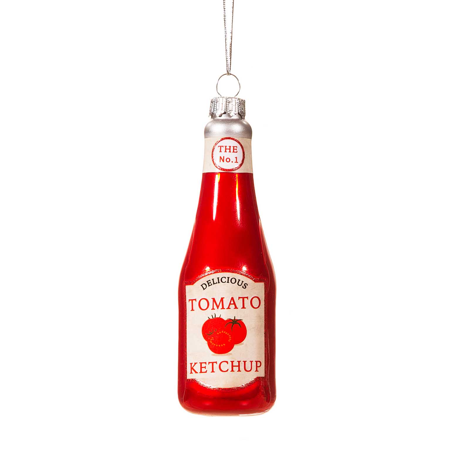 Sass & Belle Ketchup Bottle Shaped Bauble