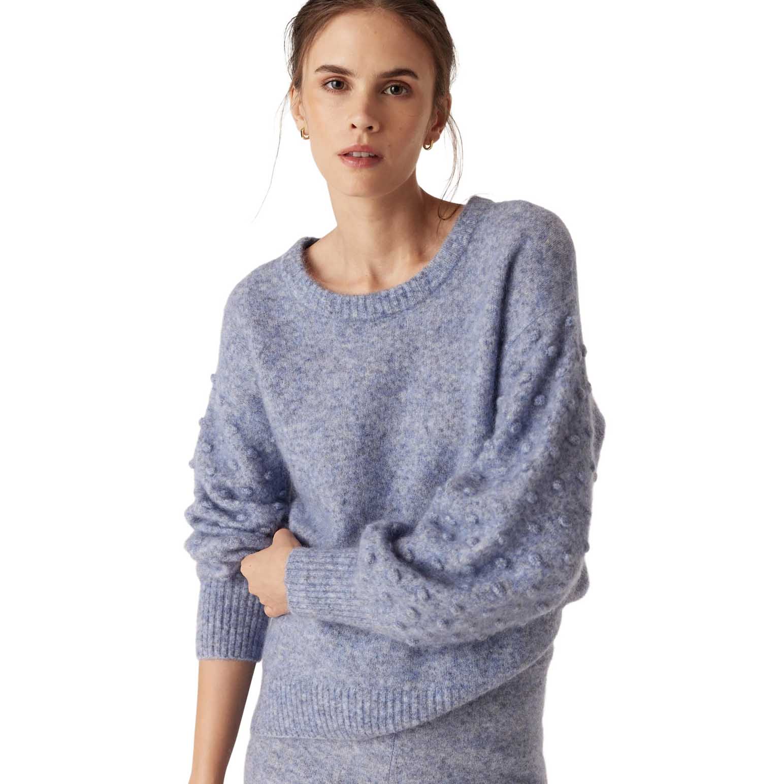 Cable Colour Me Bobble Jumper