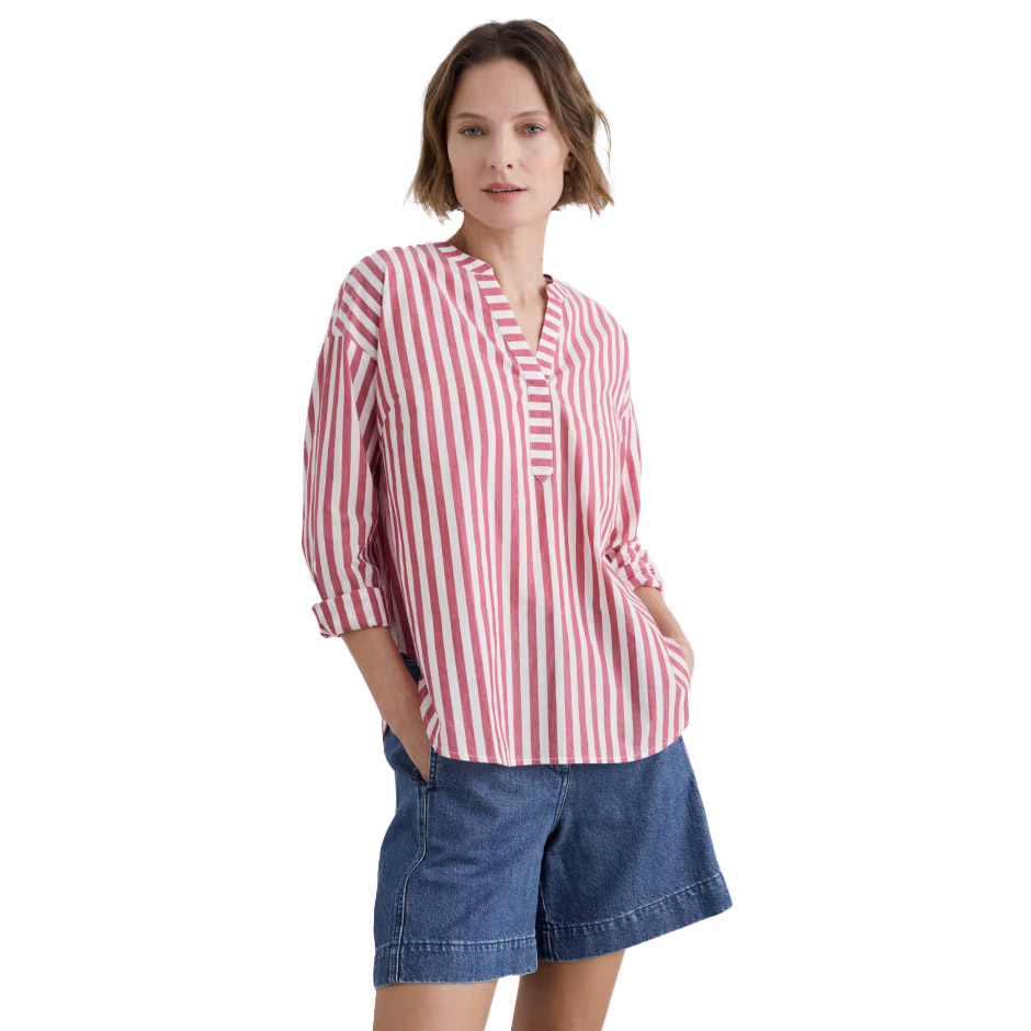 Seasalt Cornwall Eyebright Shirt Mini Scallion Wild Berry