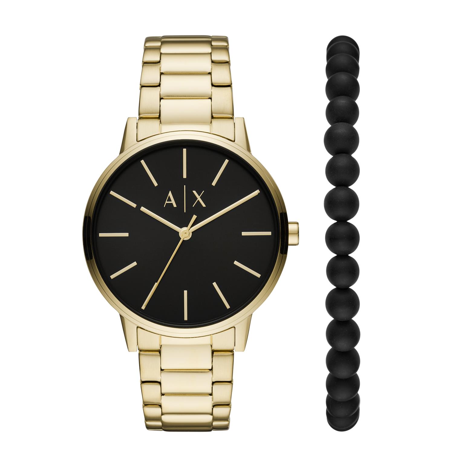 Armani Exchange Cayde Gold Analog Watch AX7119