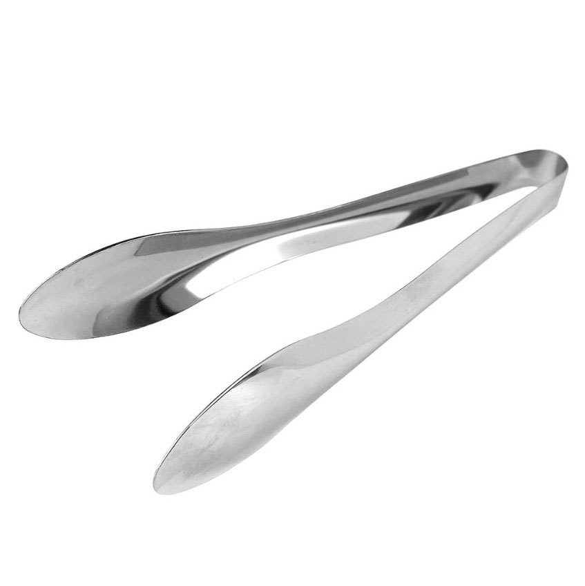 Di Antonio Salad Tongs Polished Stainless Steel 245mm