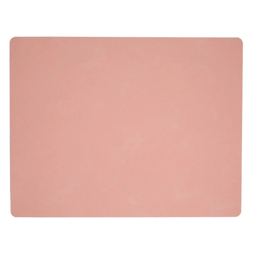 LIND DNA Tablemat Square Nupo - Rose