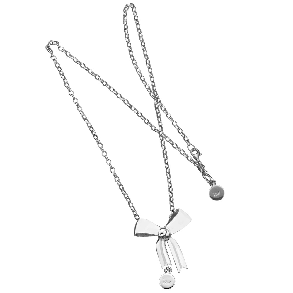 Karen Walker Bow Pendant Necklace