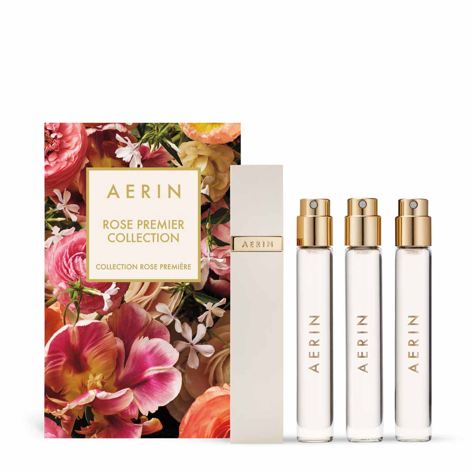 AERIN Rose Premier Collection Purse Spray Atomizer & Refills