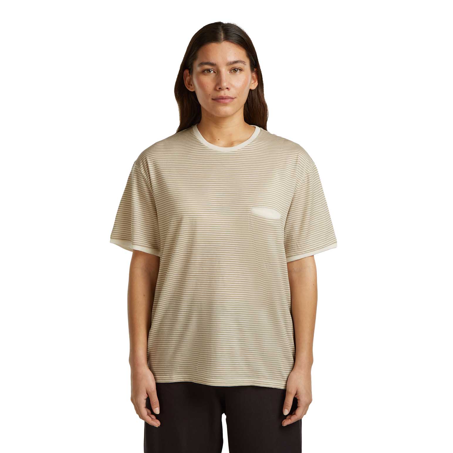 Icebreaker Merino 150 SS Tee Stripe