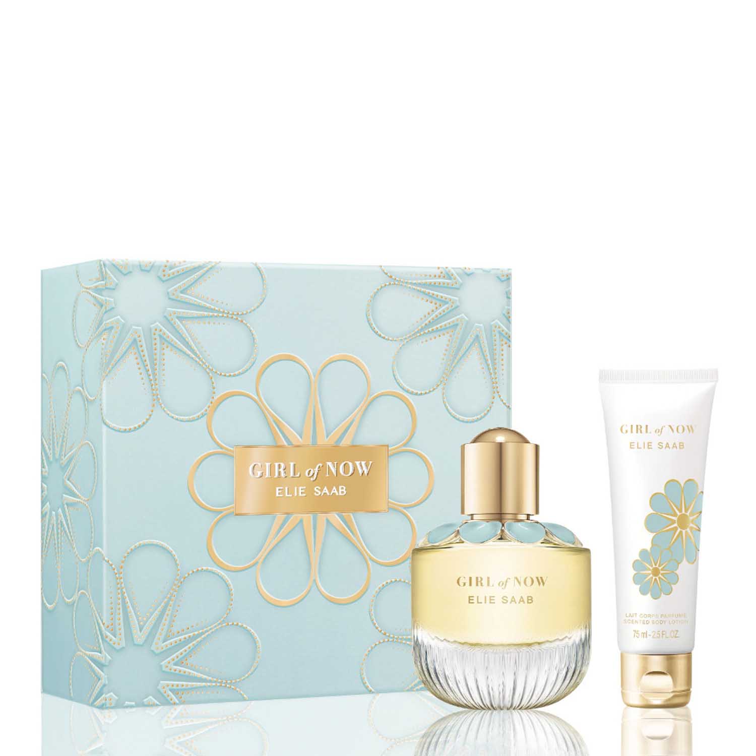 Elie Saab Girl Of Now 50ml EDP + 75ml Body Lotion Christmas Gift Set