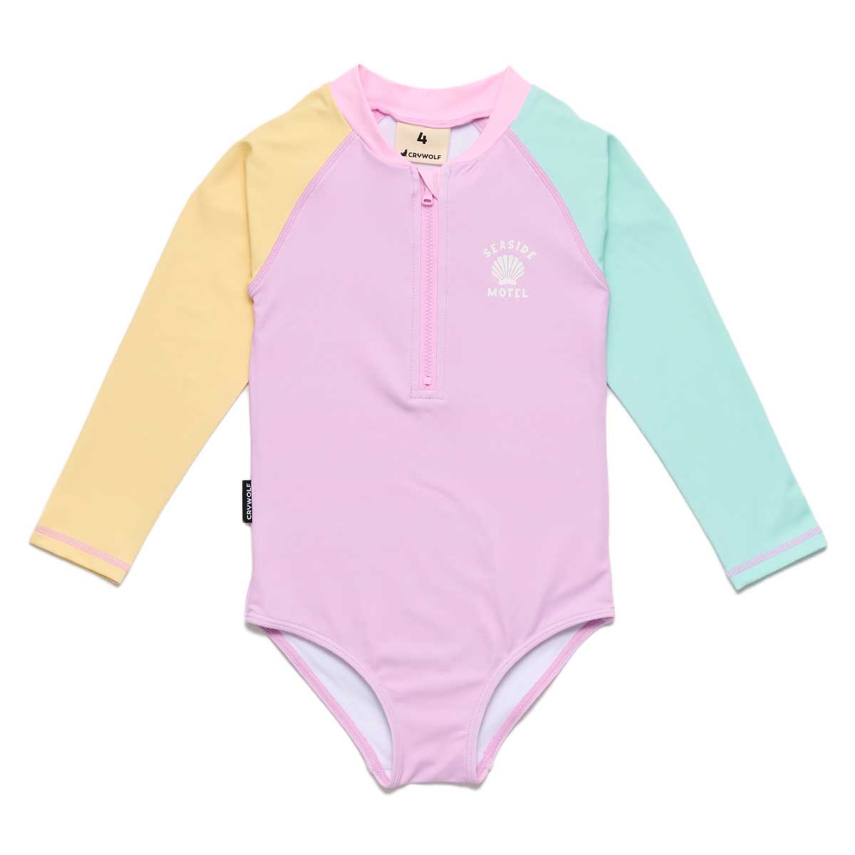 Crywolf Long Sleeve Swimsuit  3-7Y