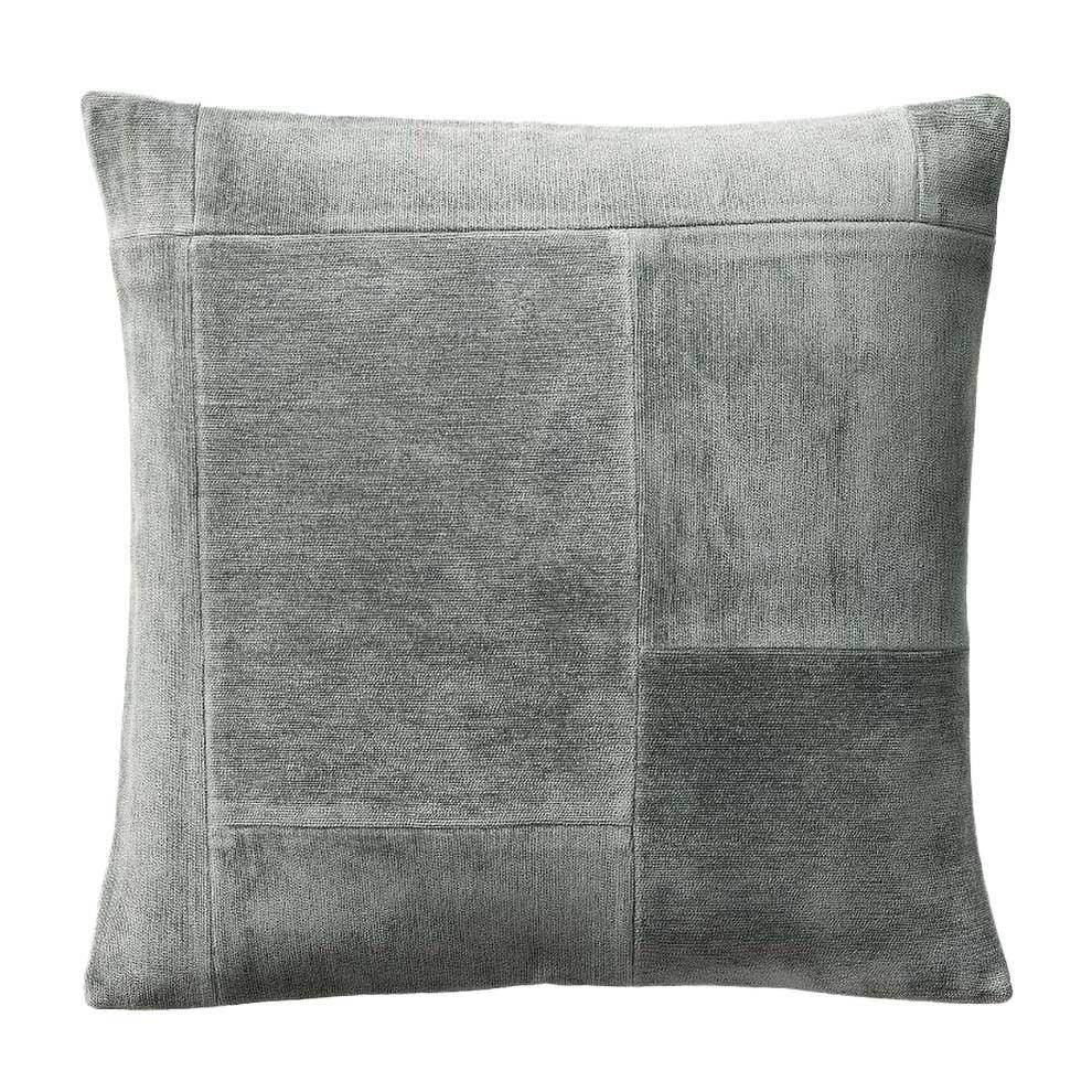 West Elm Patchwork Chenille Cushion Cover 50cm