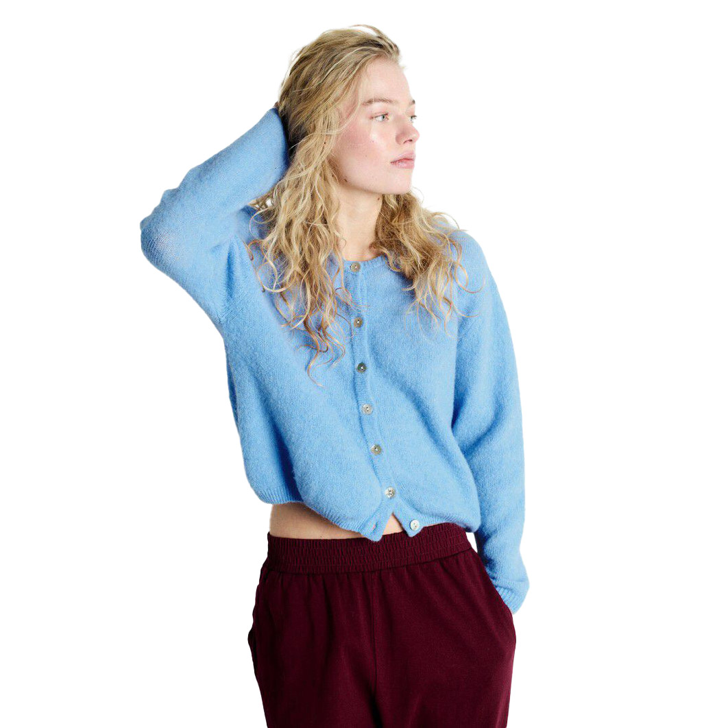 American Vintage Vitow Round Neck Buttoned Cardigan