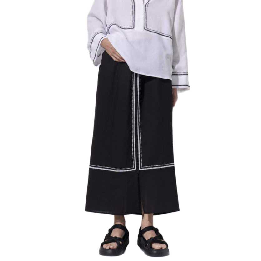 Marco Polo  Embroidered Skirt