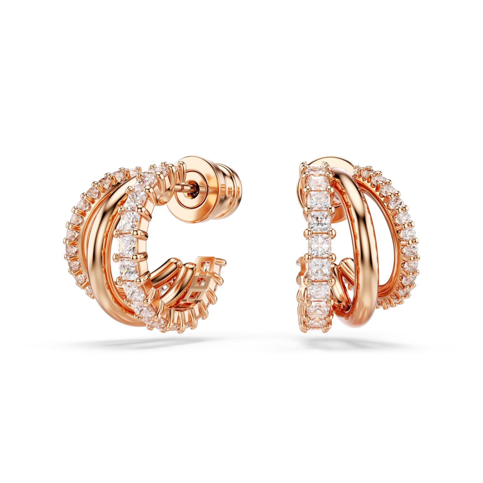 Swarovski Hyperbola Hoop Earrings